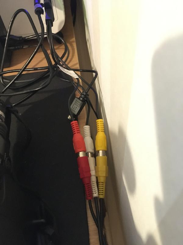 Video output -> USB capture card input.