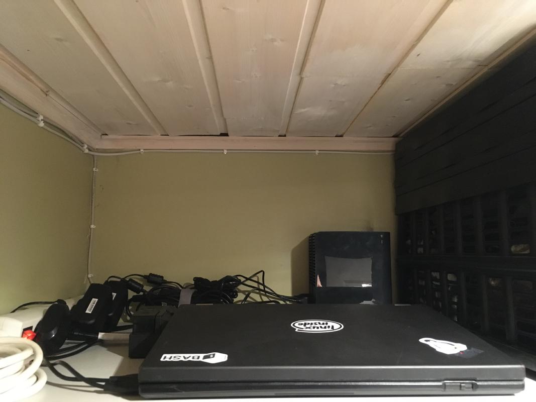 Sure, it's low power, but the cables are a mess.