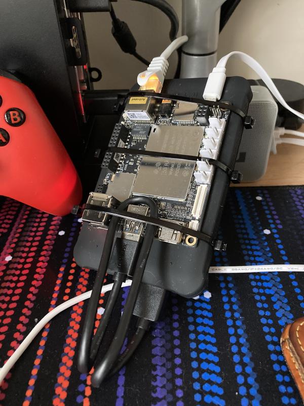 LattePanda V1 in its final form: a backup endpoint.