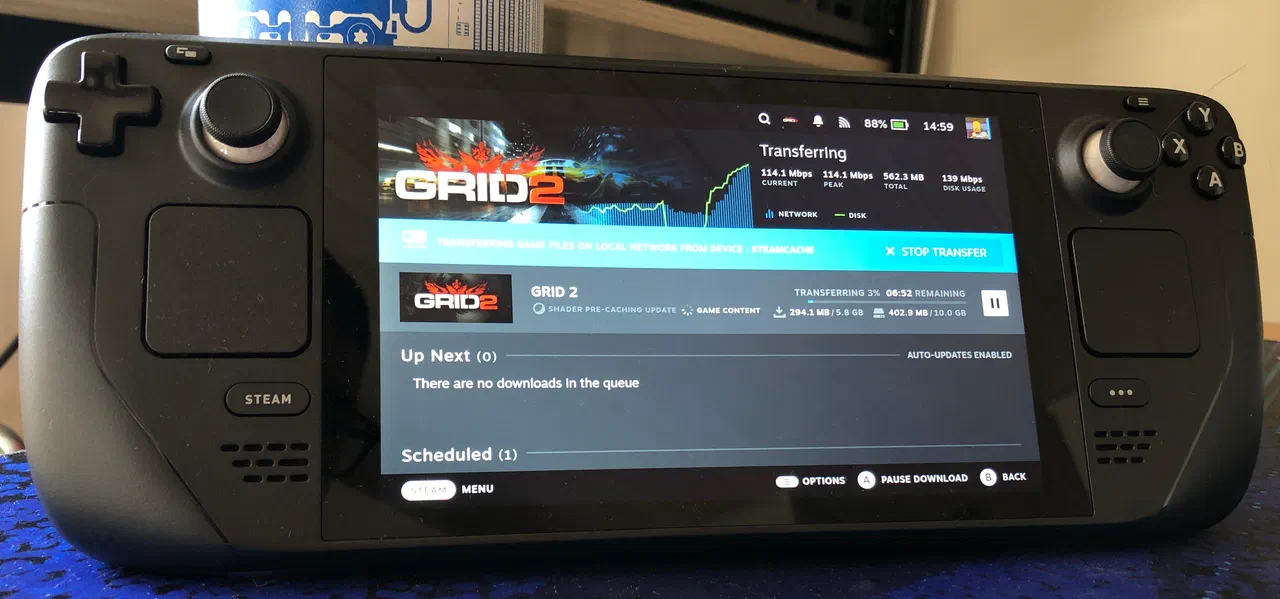 Steam local network game transfers are a game-changer