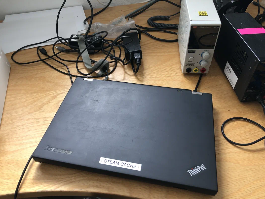 It's a Steam cache. See, it says so right on the lid!