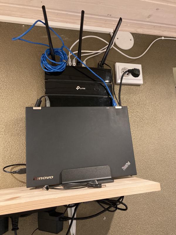 The ThinkPad T430 as a server.