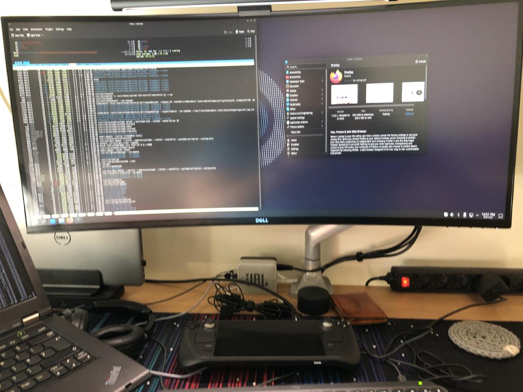 btw I run Arch