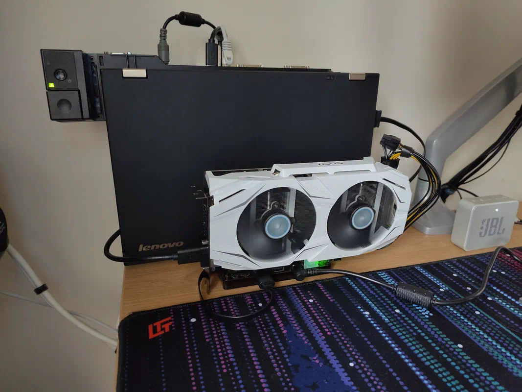Running my ThinkPad T430 with an eGPU in 2024