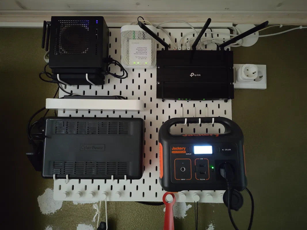 My blog successfully survived a scheduled power outage