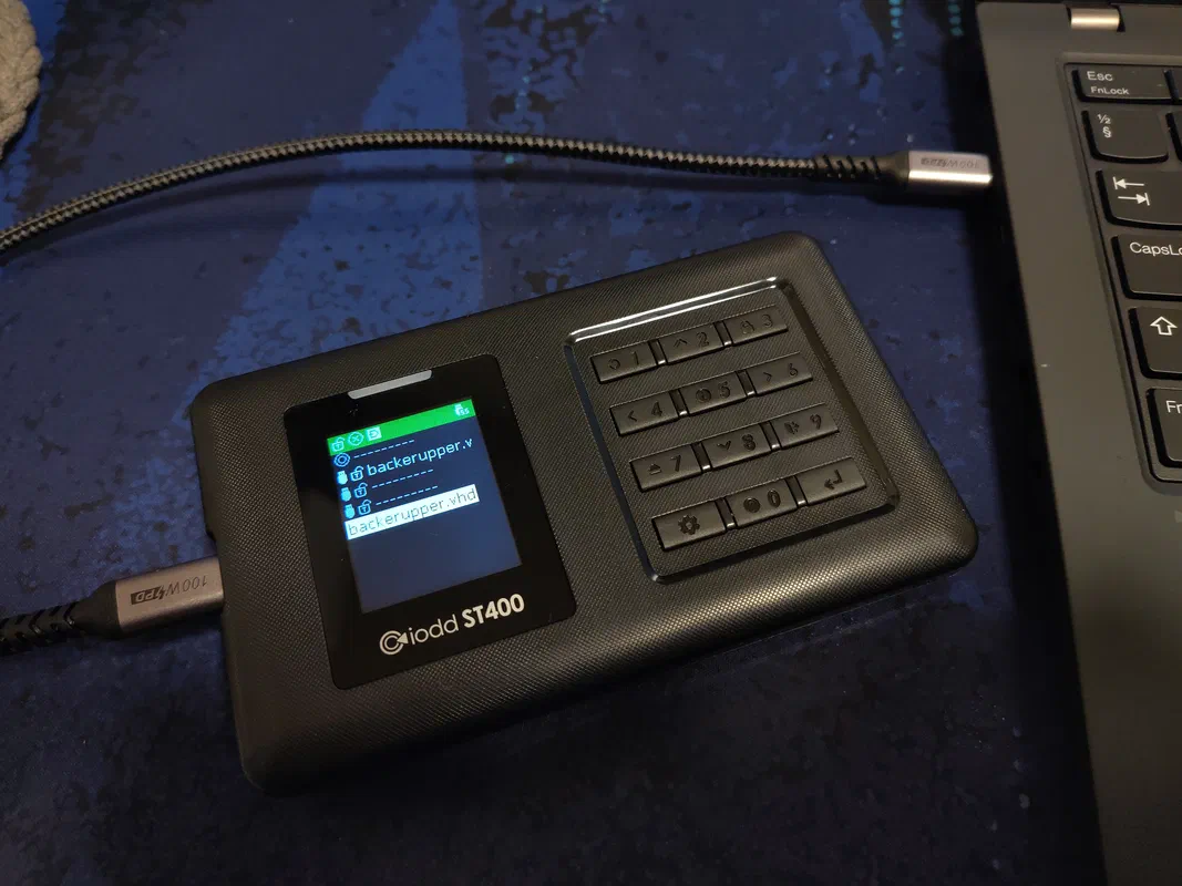 IODD ST400 review: great idea, good product, terrible firmware