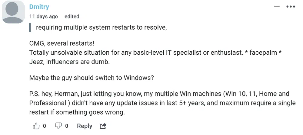 The result of an AI slop generator butchering an article.