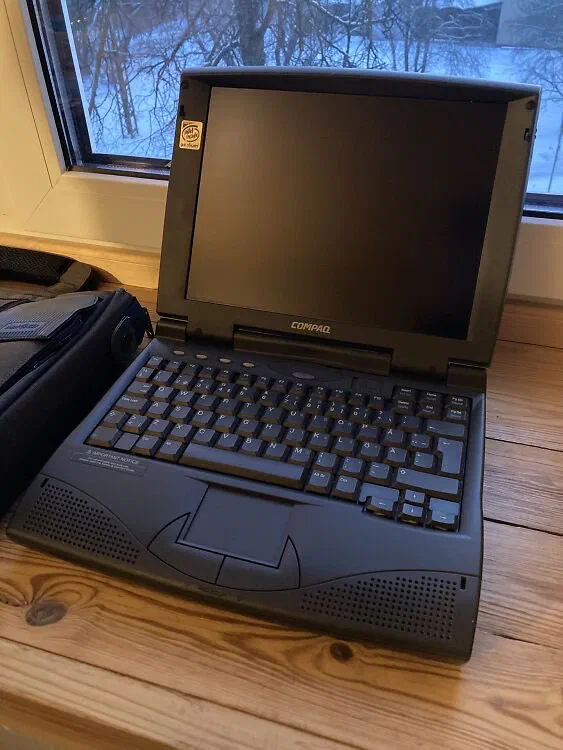 About the time I trashed my mother's laptop