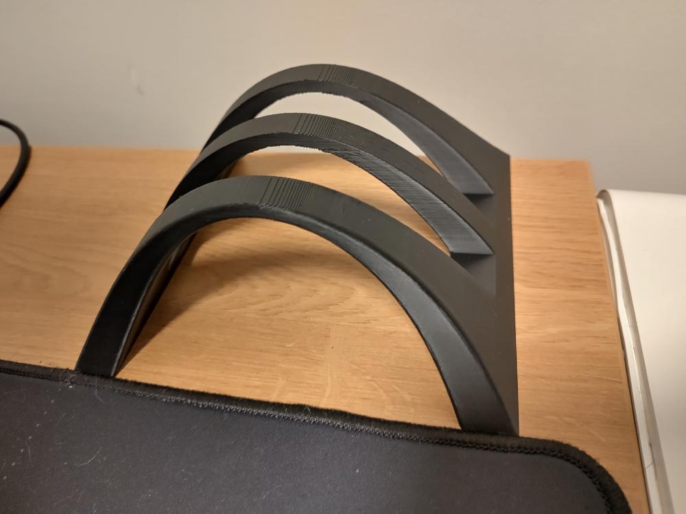 The dual vertical laptop stand.