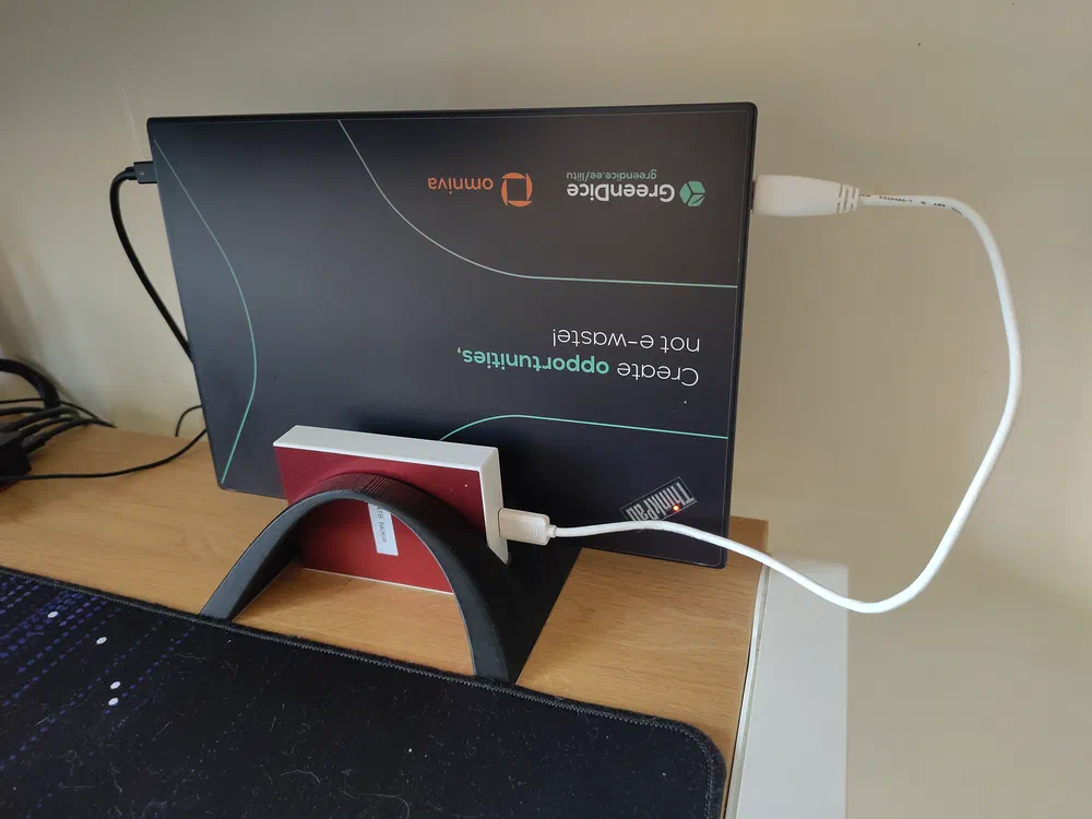 The design can also hold various other items, almost by accident.