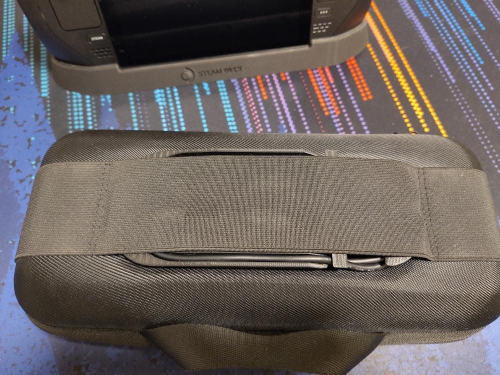 It's not the cleanest solution, but it's the best that we can do given the dimensions of the case itself.