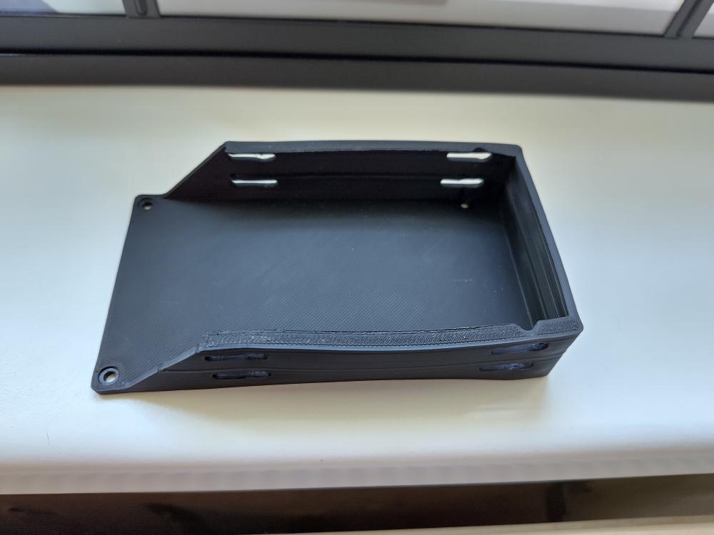 A mini computer that ran at 60-80°C constantly, vs a PLA print.