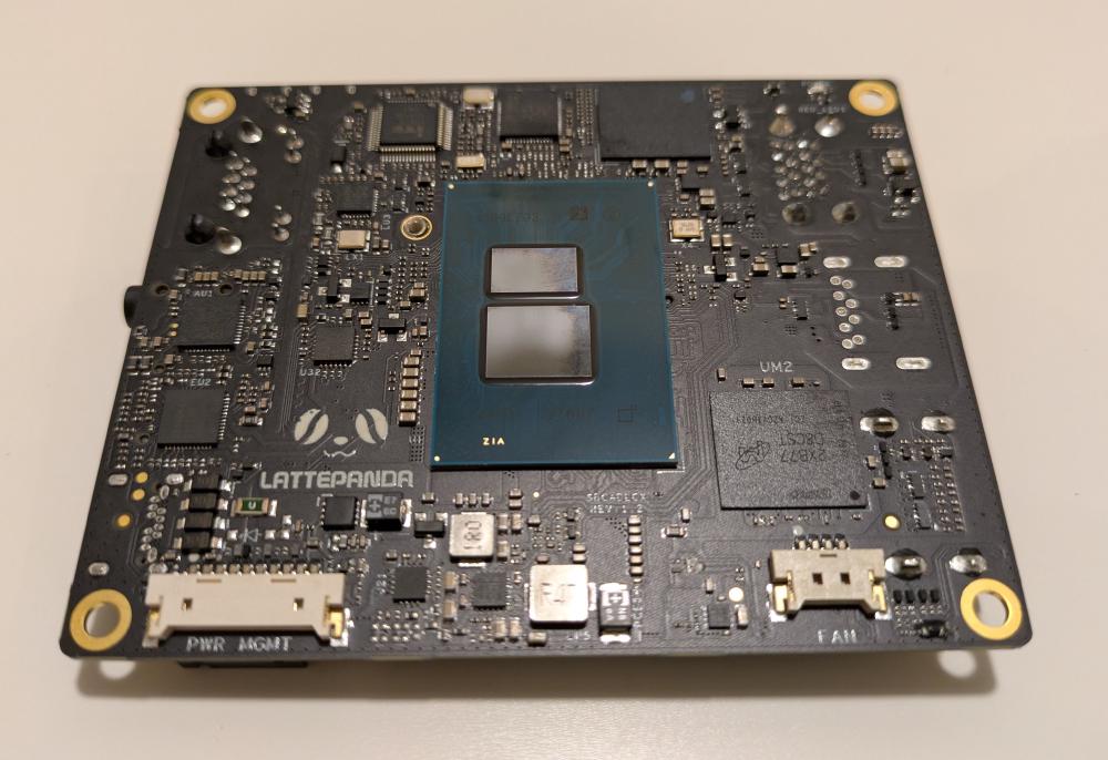 My wife said that the logo for the LattePanda is cute. I agree.