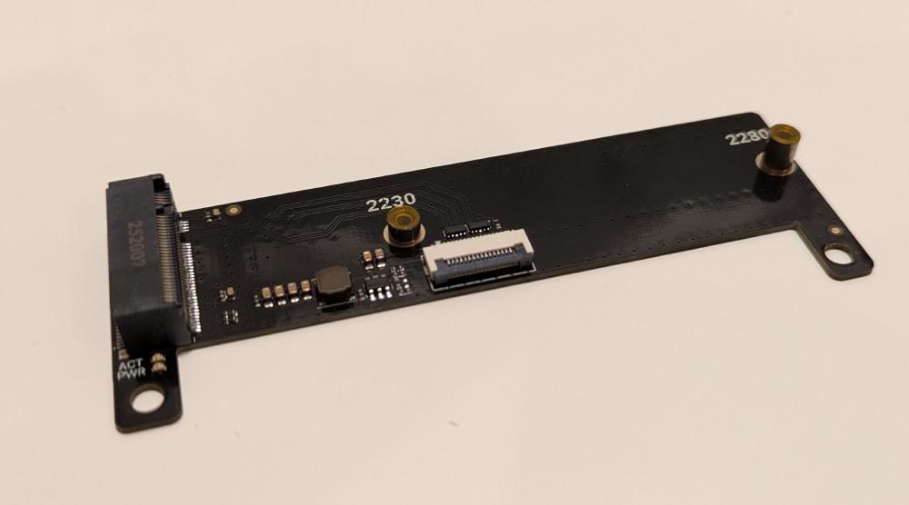 The adapter itself.