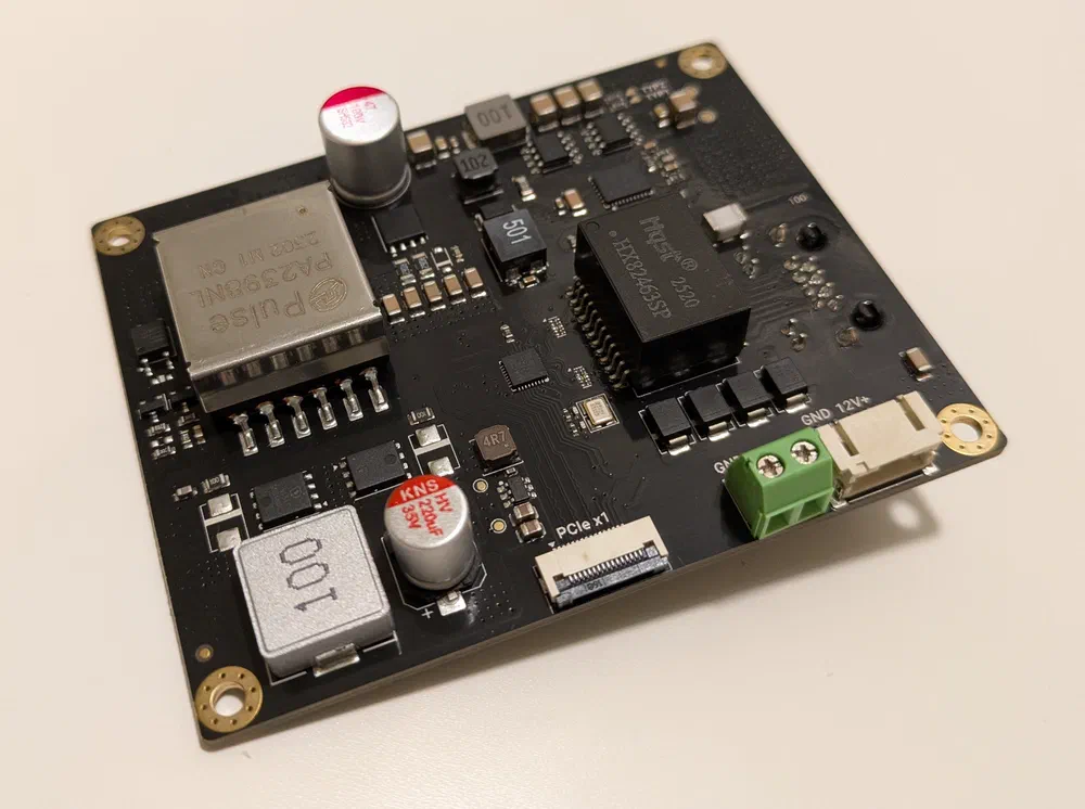 PoE adapter.