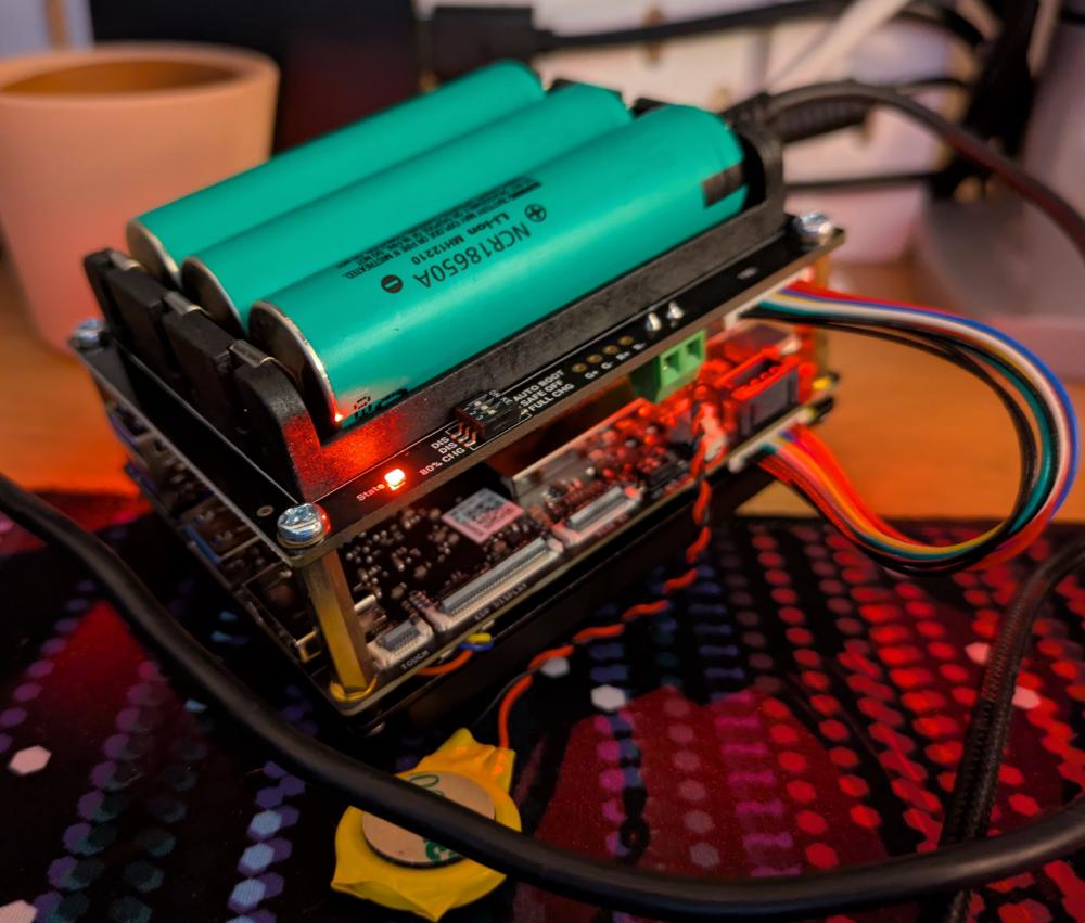 UPS adapter, charging.