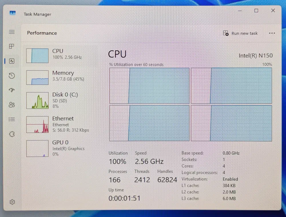 The typical Windows experience.