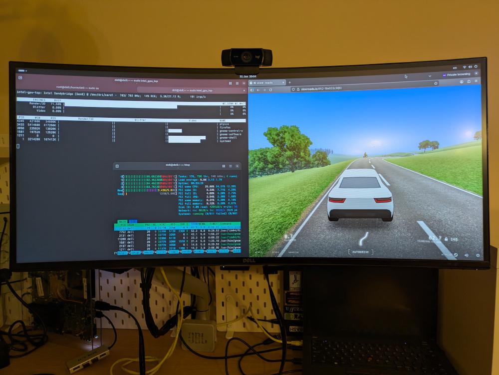 The performance is... garbage.