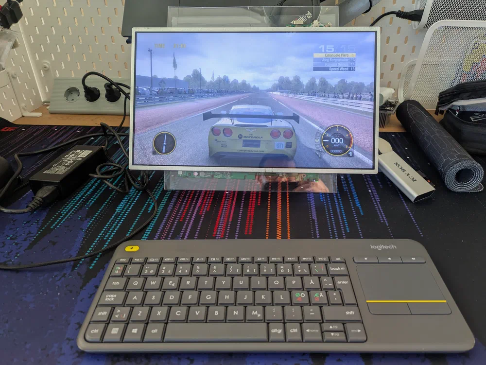 GRID (2007) runs. Not well, but well enough to have some fun with it.
