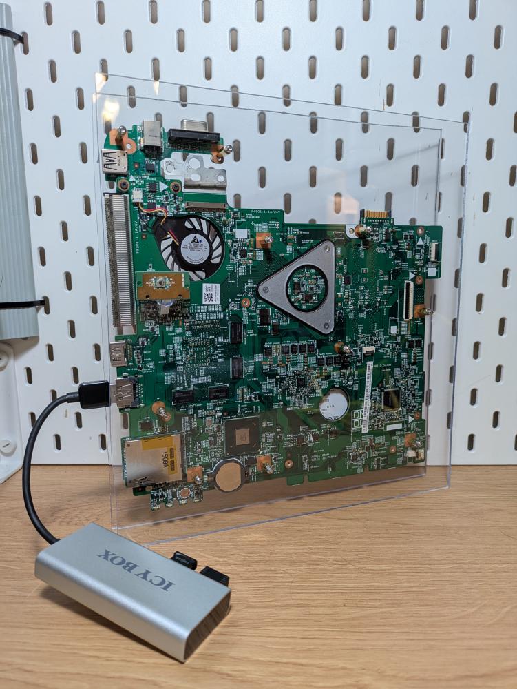 It is made of garbage.