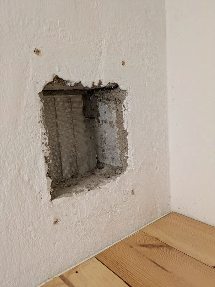 Vent from the pantry to the closet, where all the networking gear and power is.